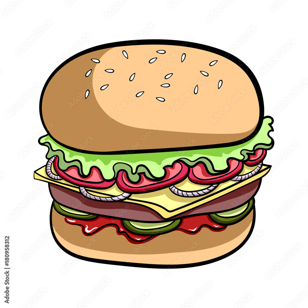 Hamburger Vector Hamburger Vector