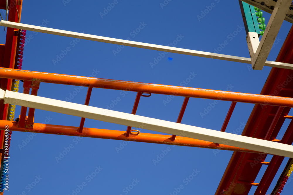 Fahrgeschäft auf Kirmes/Jahrmarkt