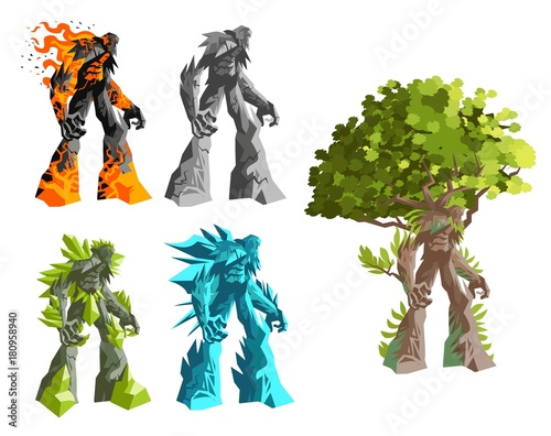 titan golem creatures