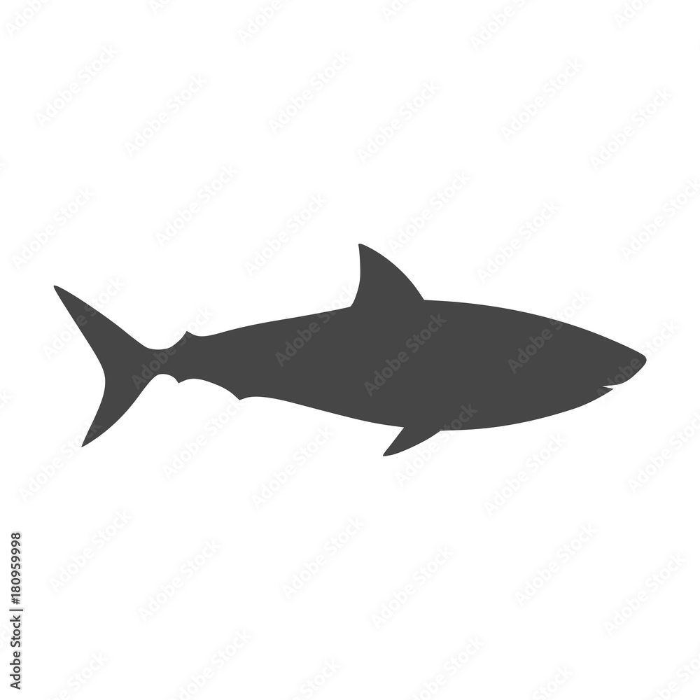 Shark sign, Shark icon Shark sign, Shark icon