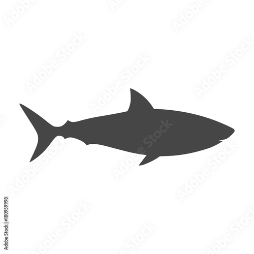 Shark sign  Shark icon