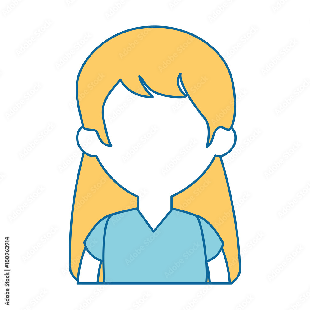 beautiful woman avatar character