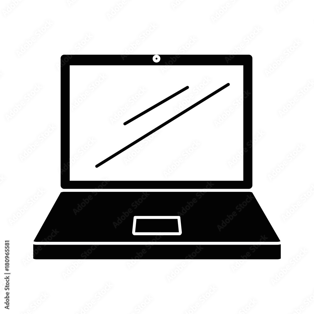 laptop computer isolated icon laptop computer isolated icon