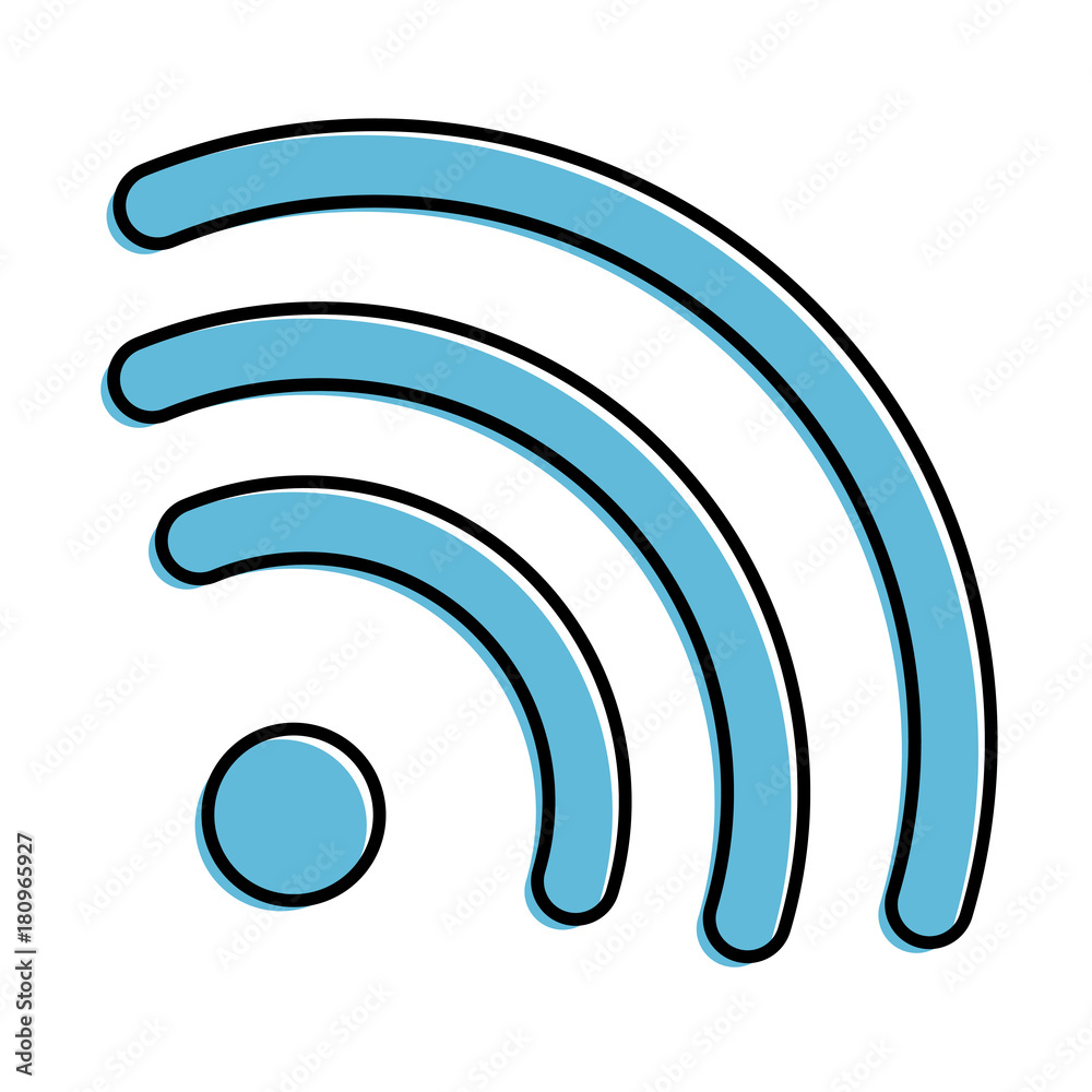 wifi signal isolated icon wifi signal isolated icon