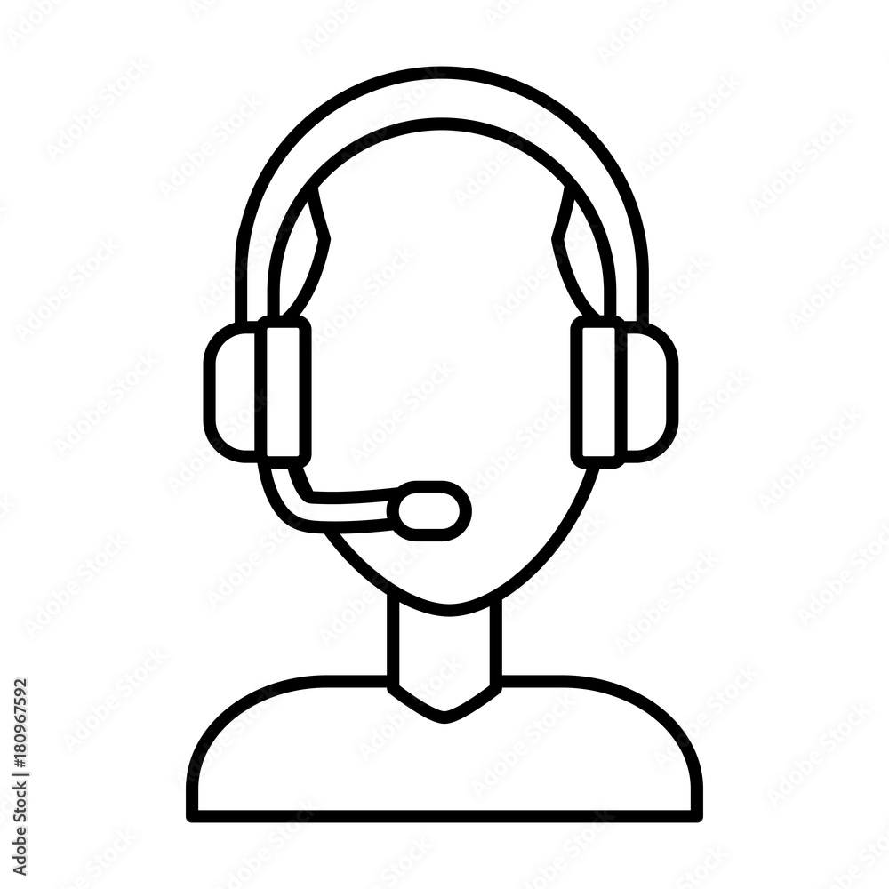 Call center man avatar Call center man avatar
