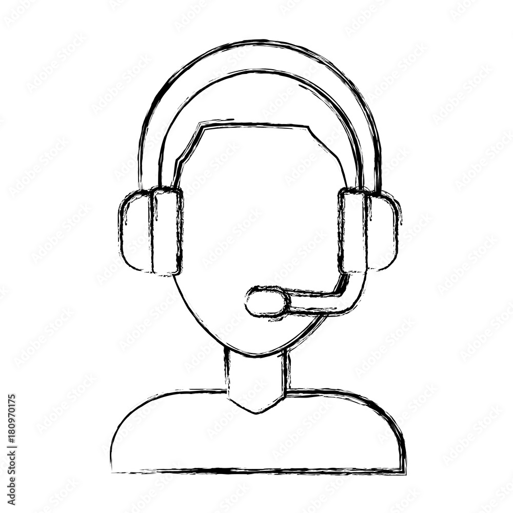 Call center man avatar Call center man avatar