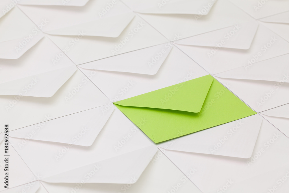 Different envelopes on the table Different envelopes on the table