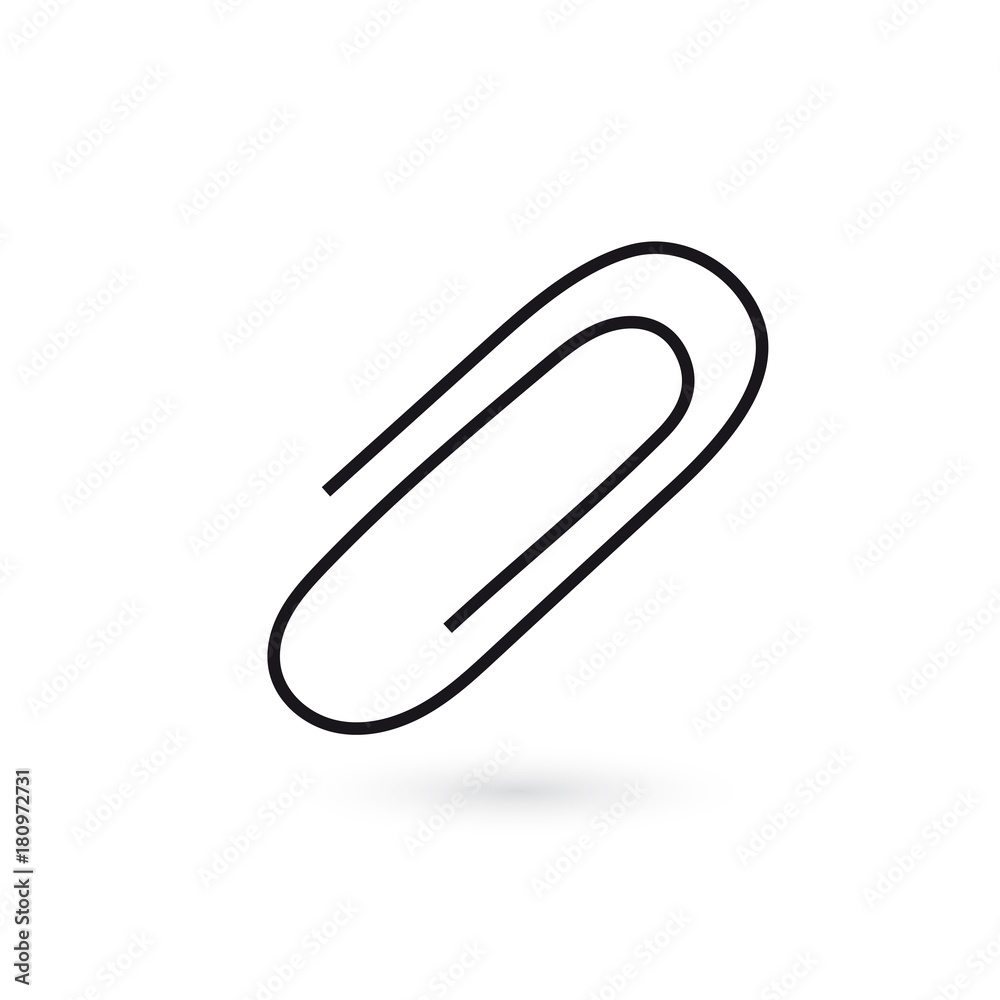 Icon clip of office black on a white background Icon clip of office black on a white background