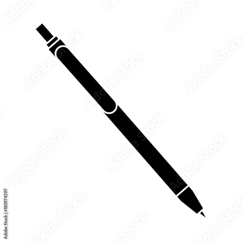 Ballpoint pen isolated