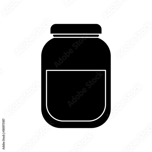 Container bottle isolated