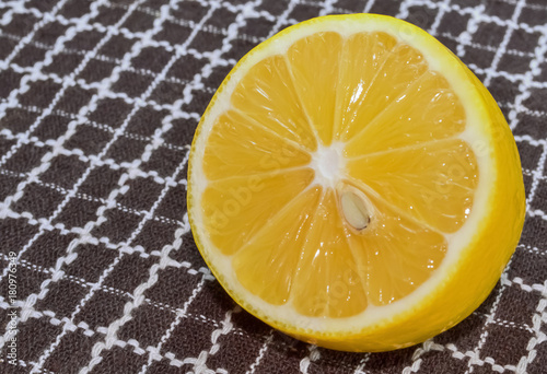 Half of a lemon