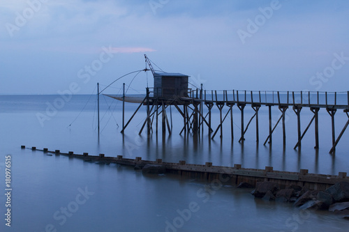 France, Bourgneuf Bay, Les Moutiers-en-Retz, fishery.