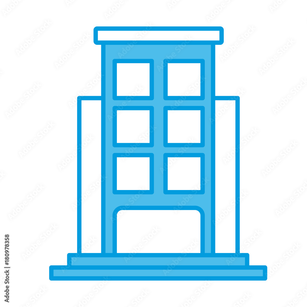 Tower building symbol Tower building symbol