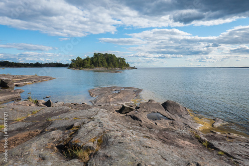 Nature reserve by lake Vanern, Sweden