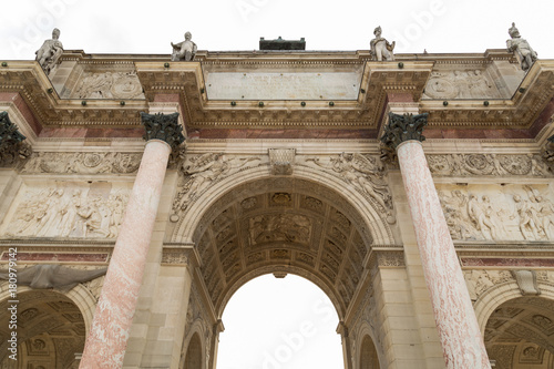 Detail of Arc de Triomphe Paris photo