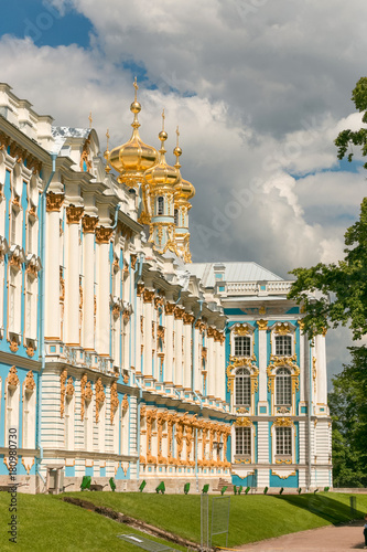 Petersburg, Russia - June 29, 2017: Katherine's Palace in Tsarskoe Selo Pushkin.