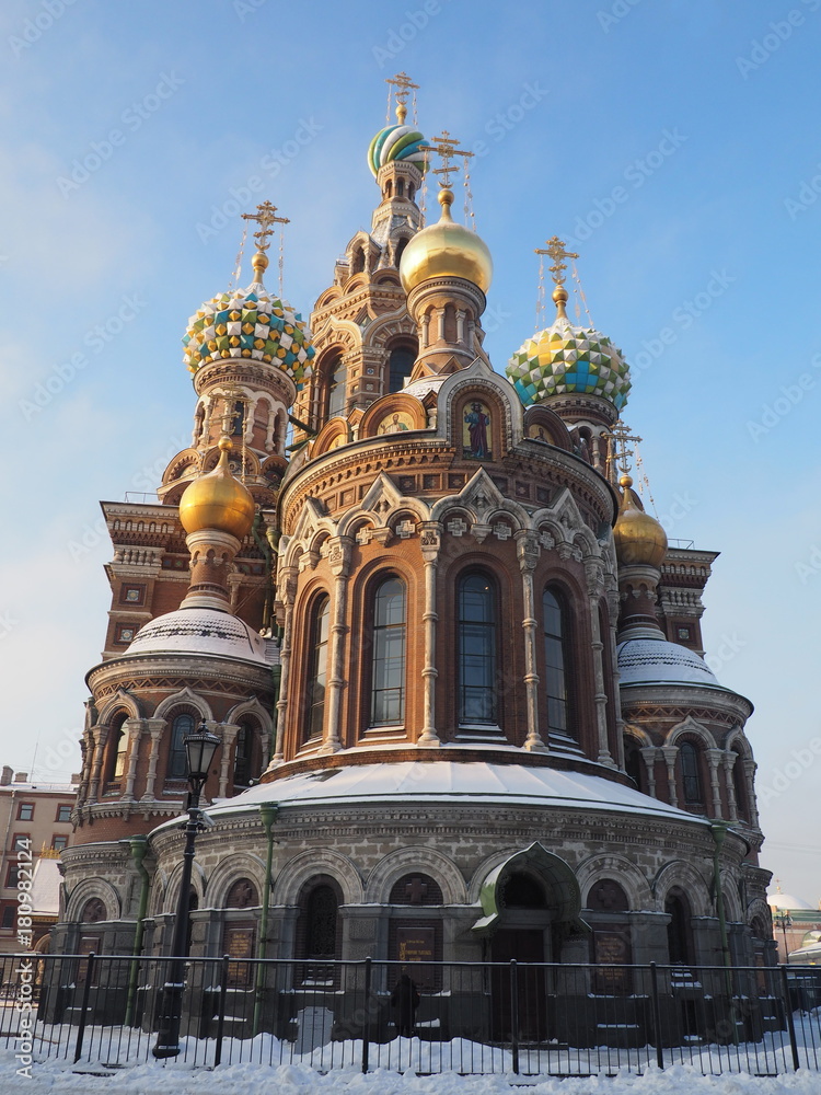 The Church of the Savior on blood in Saint-Petersburg