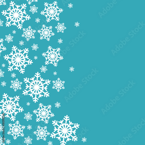 fond flocon neige