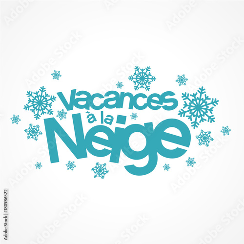 vacances à la neige