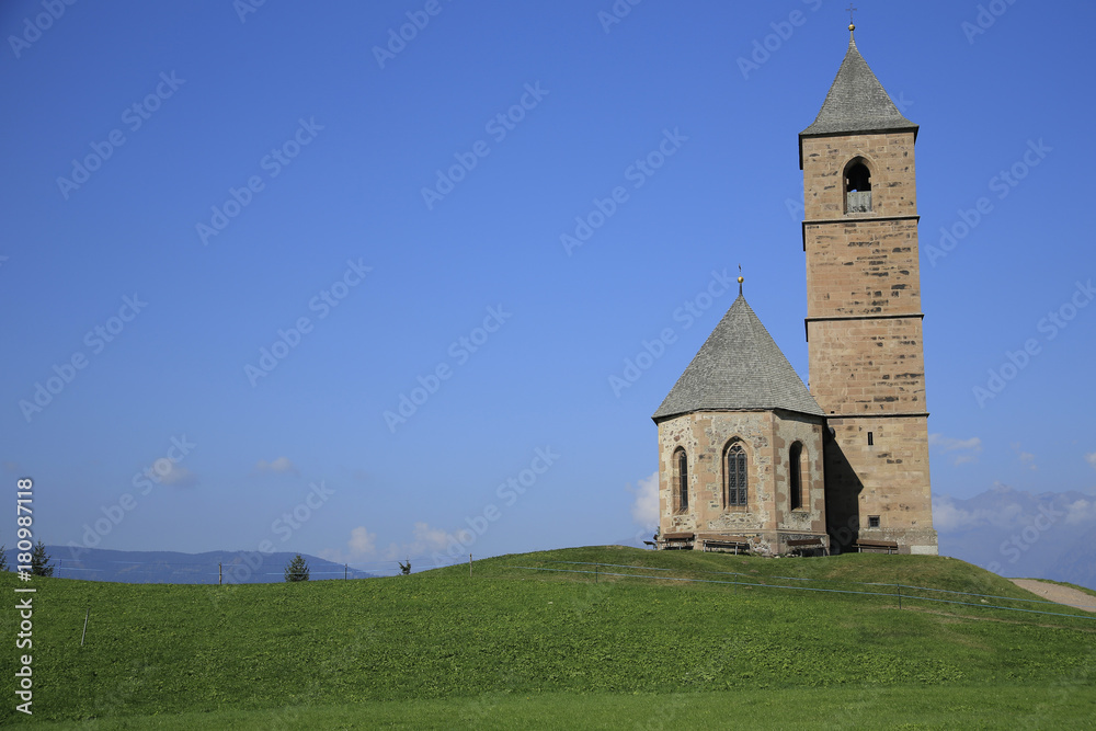 St. Kathrein Kirche in Hafling, Südtirol, Italien, Europa