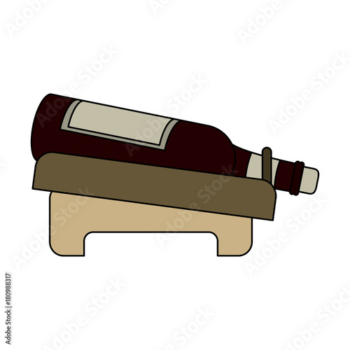 Wine bottle drink