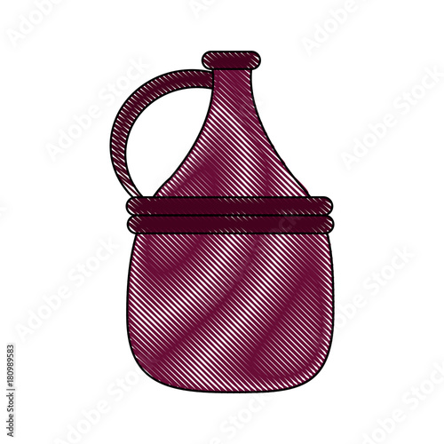 Wine antique jar