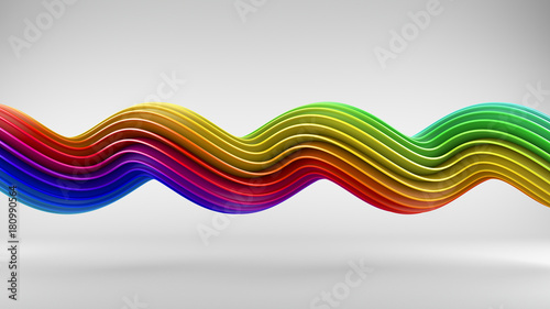 Rainbow colorful gradient t...