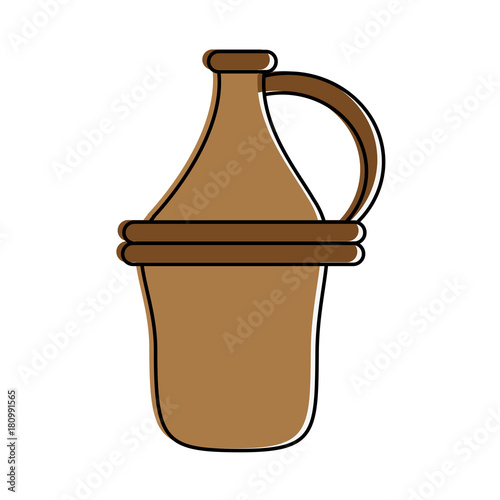 Wine antique jar