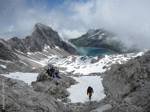 Lünersee, Vorarlberg, Österreich