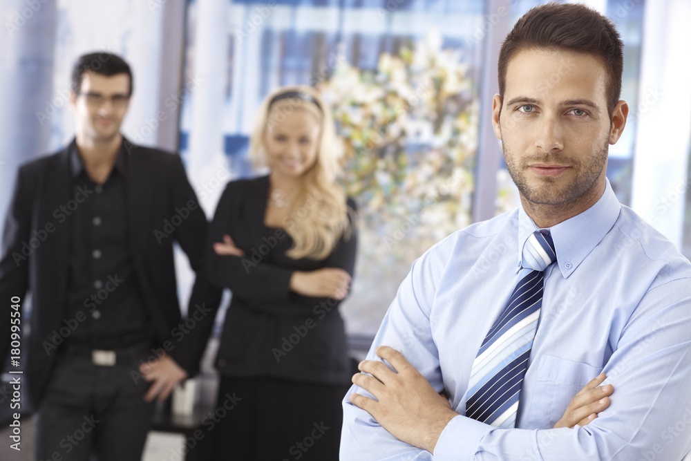 Portrait of confident businessman Portrait of confident businessman