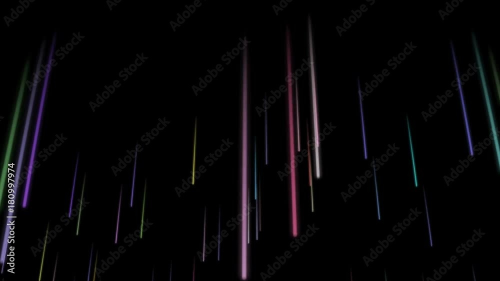 Cg animation of color explosion on black.