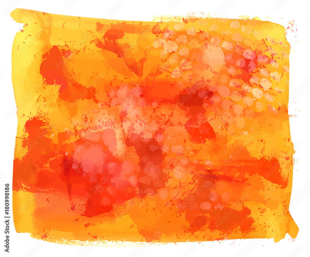 Vector background with red and yellow brush strokes Stock Vector ...