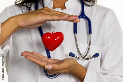 internist with heart photo
