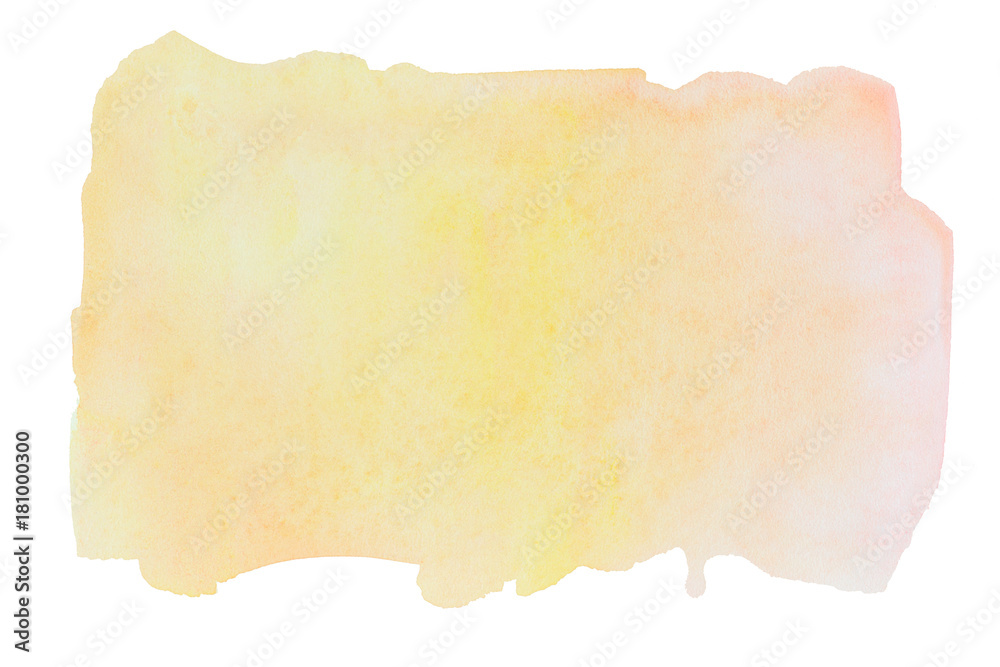 watercolor strip yellow watercolor strip yellow