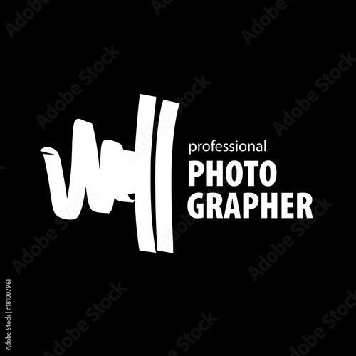 vector logo for photographer