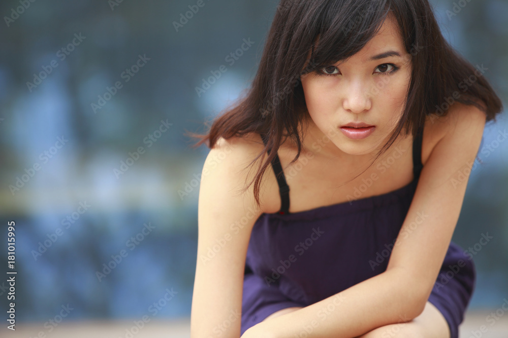 picture of one pretty young asian woman picture of one pretty young asian woman