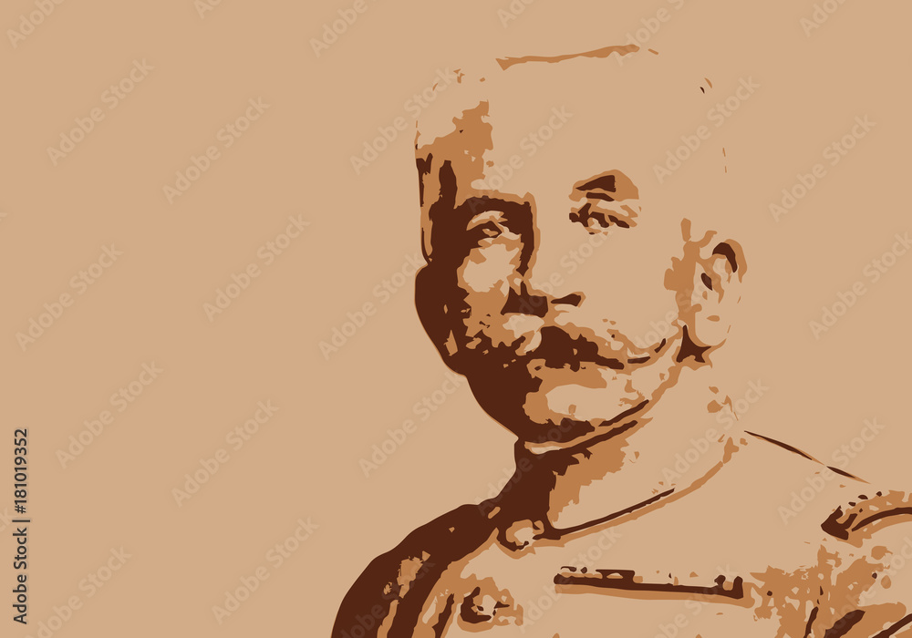 Φωτογραφία guerre mondiale - personnage célèbre - 14-18 - grande guerre - centenaire - Lyau