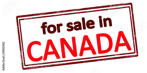 For sale in Canada