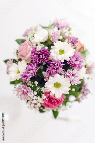 Beautiful flower bouquet with vivid colors © NDABCREATIVITY