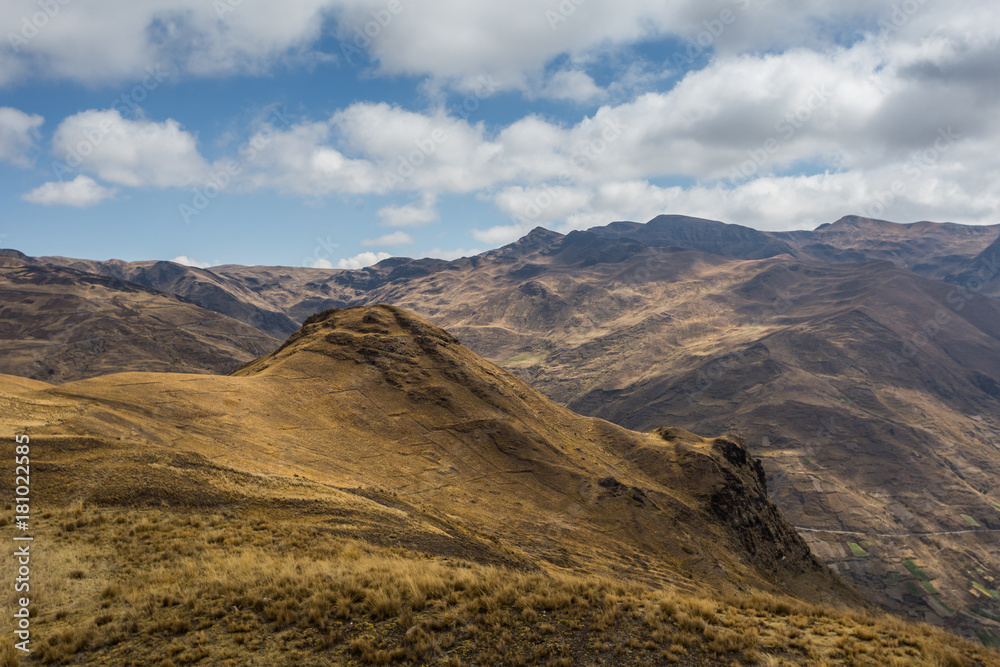 Cordillera Real in Bolivia Landscape