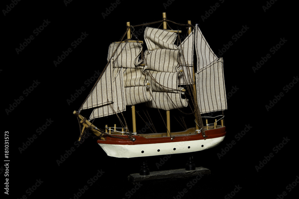 Naklejka premium Barca a vela