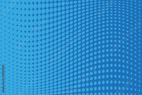 Abstract futuristic halftone pattern. Comic background. Dotted backdrop with circles, dots, point large scale