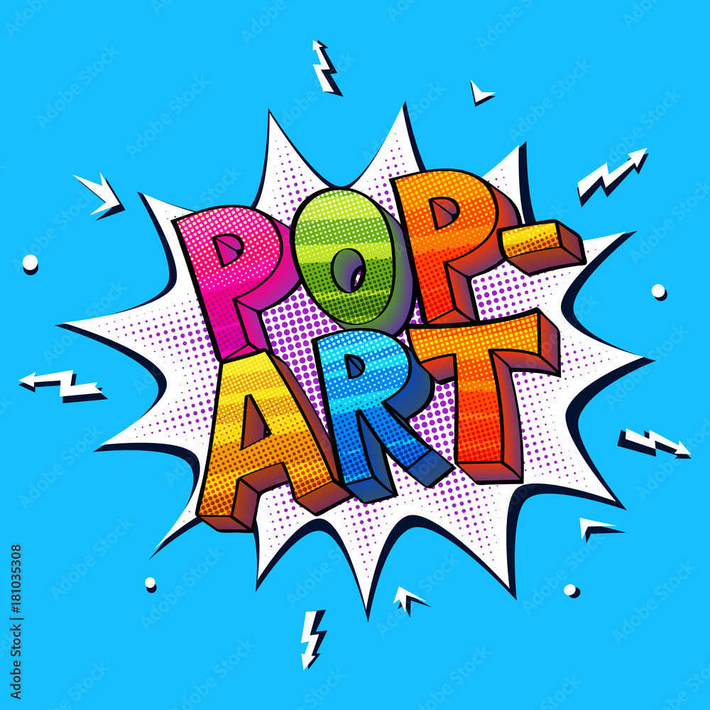 Pop Art sticker