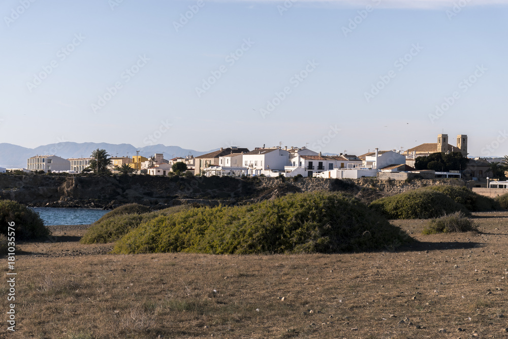 View of the city from the island of Tabarca