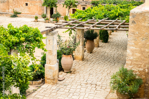 Fototapeta Naklejka Na Ścianę i Meble -  Arkadi Monastery, Crete, Greece