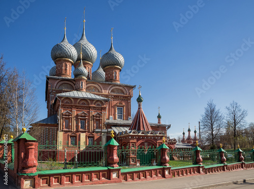 Church at the bottom of Debre, Kostroma, Russia photo