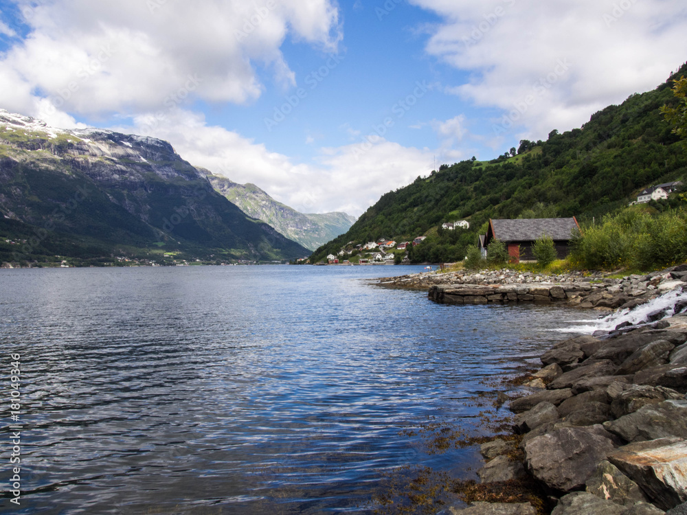 Hardanger Fjord in Norway