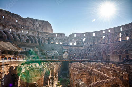 Slika na platnu The Colosseum in Rome, Italy, HDR
