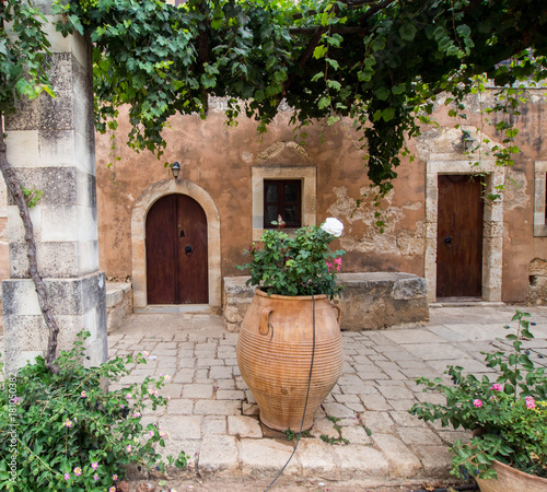 Arkadi Monastery, Crete, Greece © adellyne