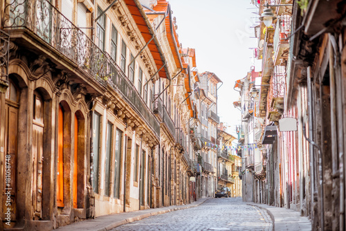 View on the narrow street w...